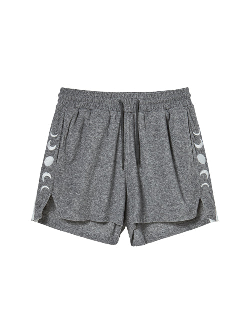 P.O.M FLUFFY SHORTS GREY - 2 COLORS