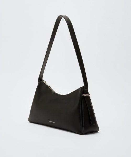 SOLENE HOBO SHOULDER BAG - 5 COLORS BLACK
