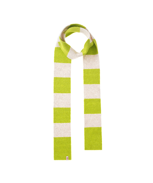 BORDER STRIPE MUFFLER - 3 COLORS GREEN