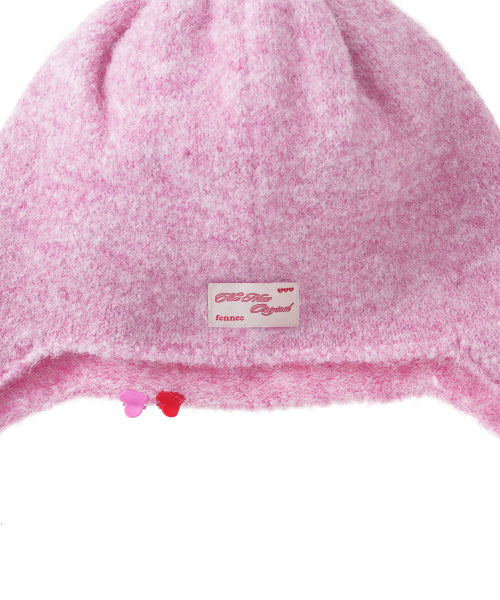 EAR FLAP HAT - 3 COLORS PINK