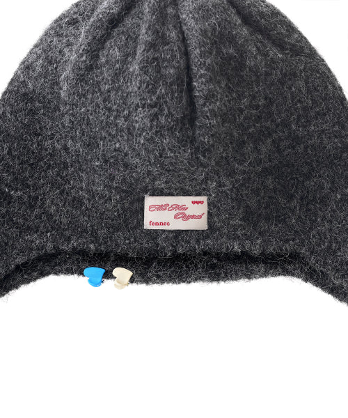 EAR FLAP HAT - 3 COLORS CHARCOAL