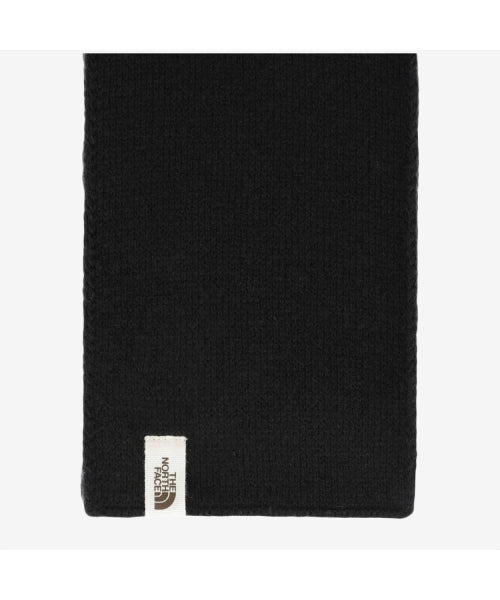 MELLOW KNIT MUFFLER BLACK