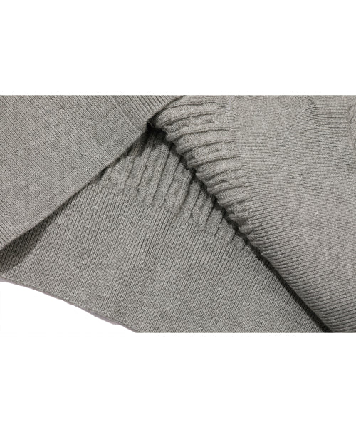 CROP KNIT CARDIGAN - 3 COLORS GREY