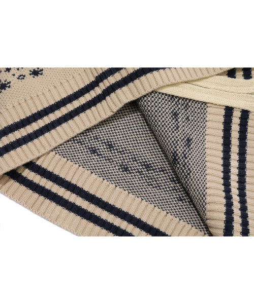 2-WAY ZIP-UP CARDIGAN - 2 COLORS CREAM