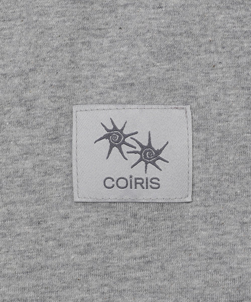 SOLUNA CONTRAST ROUND NECK LONG SLEEVE TEE UNISEX - 4 COLORS BLACK