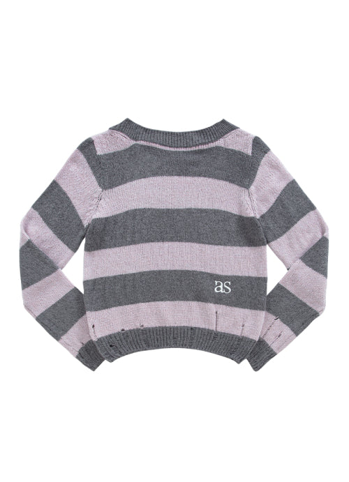 SORI OFF STRIPE KNIT - 2 COLORS