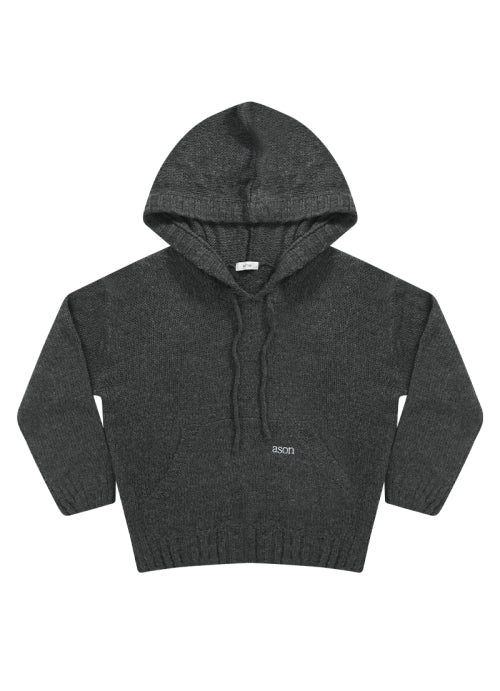 POPO HOOD KNIT - 2 COLORS