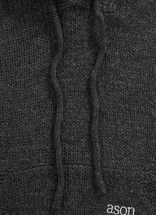 POPO HOOD KNIT - 2 COLORS