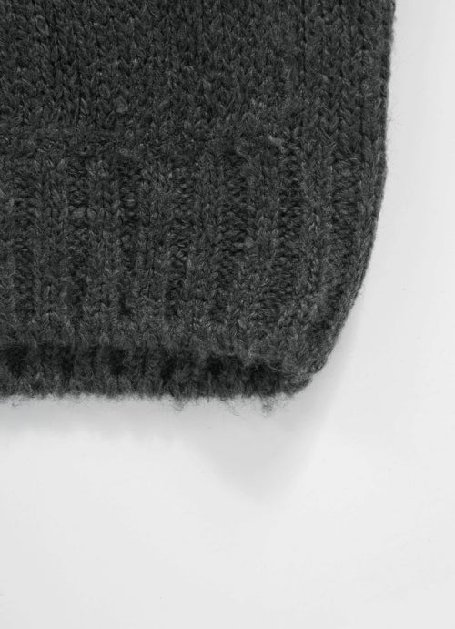 POPO HOOD KNIT - 2 COLORS