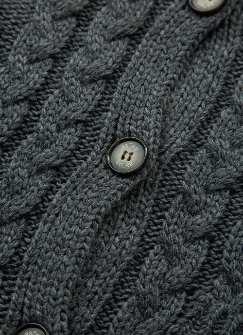 ELO TWISTED HOOD CARDIGAN - 2 COLORS