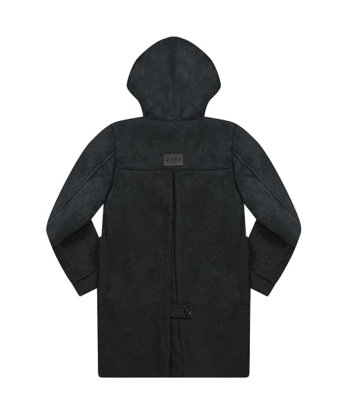 ALLO HOOD LONG COAT - 2 COLORS