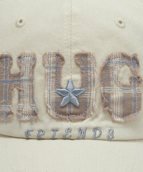 HUG FRIENDS CAP - 15 COLORS CREAM