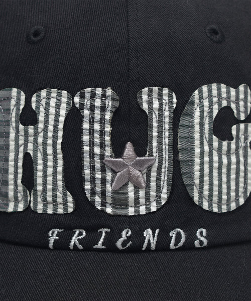 HUG FRIENDS CAP - 15 COLORS BLACK