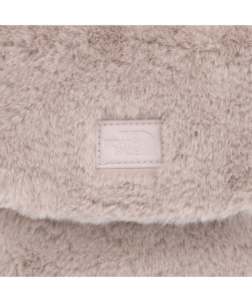 BUBBLY TOTE BAG MINI FUR GRAYISH PINK