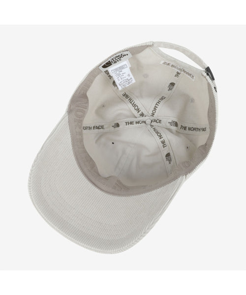 COTTON BALL CAP CORDUROY CREAM