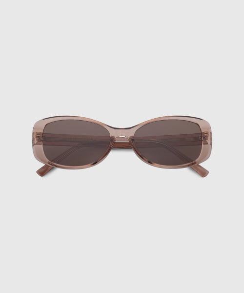 MOSA SUNGLASSES - 2 COLORS BROWN CRYSTAL