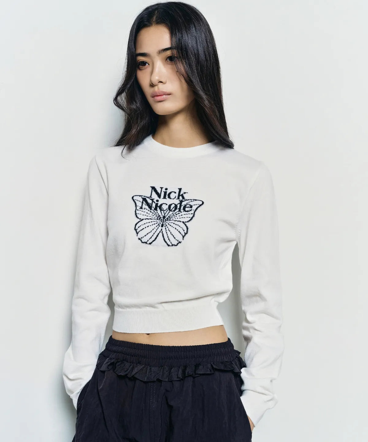 MINI BUTTERFLY SIGNATURE SLEEVE KNIT_9 COLOR