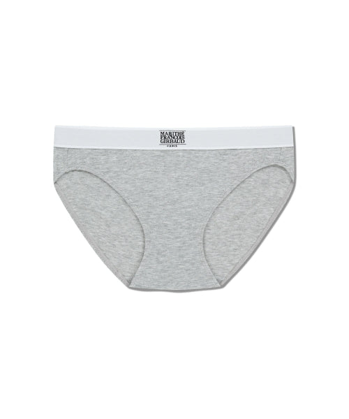 UNDERWEAR W CLASSIC LOGO EBAND HIPSTER HEATHER - 4 COLORS GREY