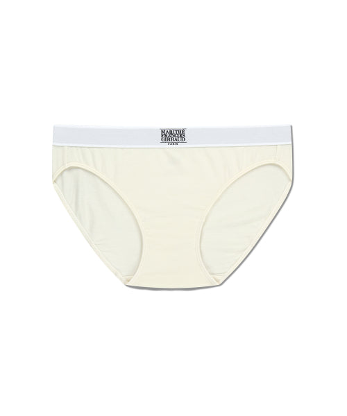 UNDERWEAR W CLASSIC LOGO EBAND HIPSTER - 4 COLORS IVORY
