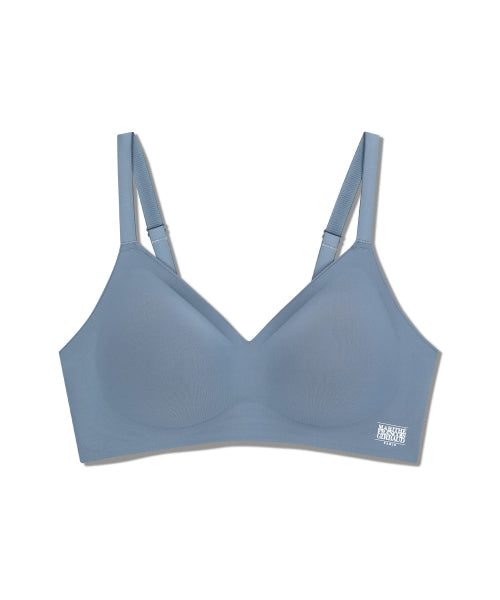 UNDERWEAR W CLASSIC LOGO FUSING BRA SKIN - 4 COLORS BLUE