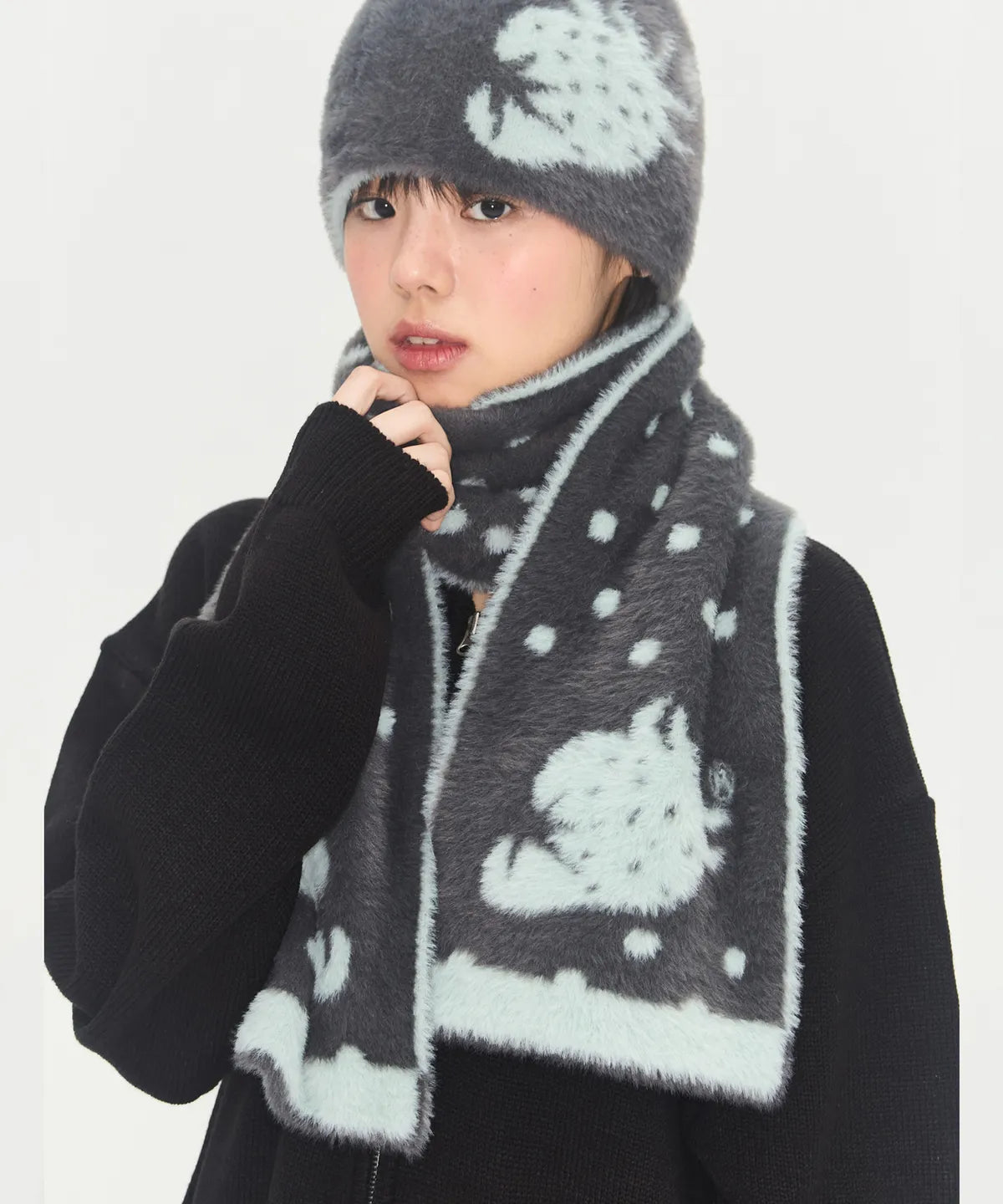 STAR BERRY MUFFLER - 5 colors