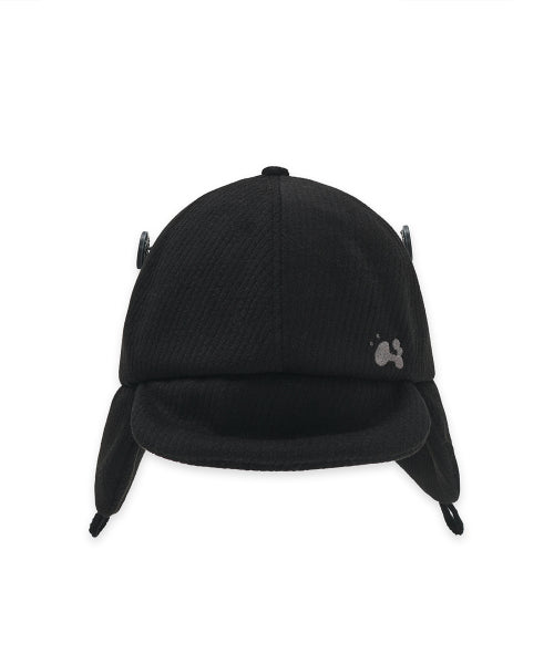 FLAP BUTTON CAP - 3 COLORS BLACK