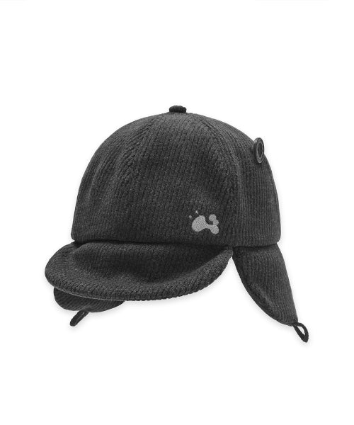FLAP BUTTON CAP - 3 COLORS CHARCOAL