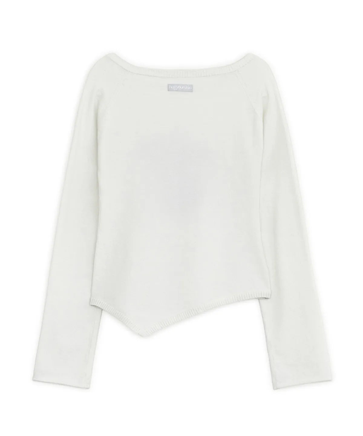 Fallen Angel Button Knit Top - WHITE #YUNA同款!
