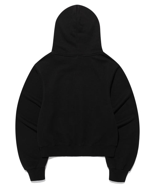 MESSY CAMO APP HOODIE BLACK