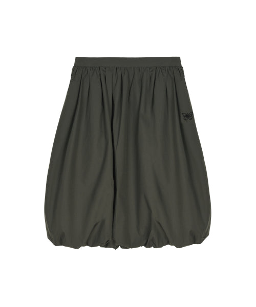 BUTTERFLY VOLUME BALLOON SKIRT #徐睿知同款! - 2 COLORS CHARCOAL