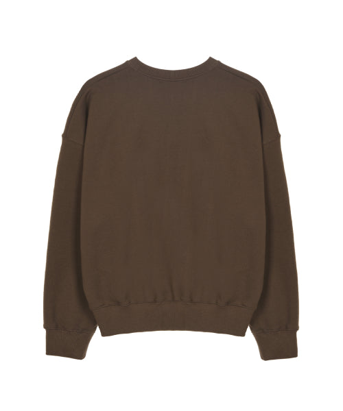 VOLUME BUTTERFLY SIGNATURE SWEATSHIRT #徐睿知同款! - 10 COLORS BROWN