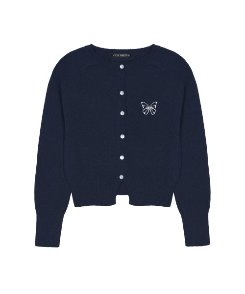 BUTTERFLY KNIT CARDIGAN #徐睿知同款! - 3 COLORS AS SHOWN
