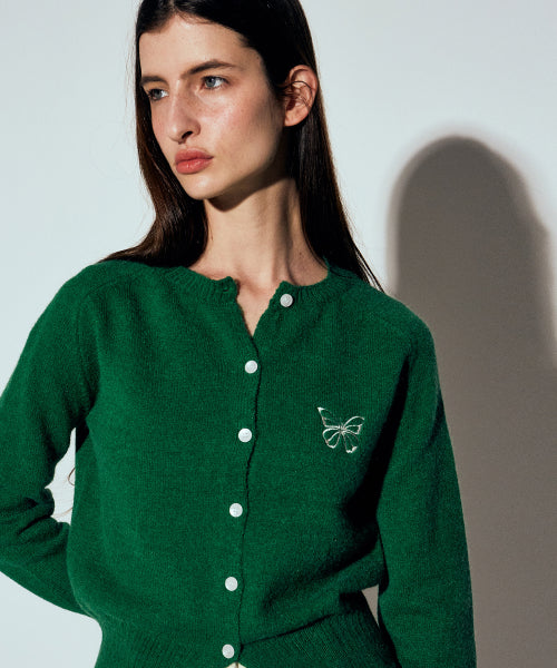 BUTTERFLY KNIT CARDIGAN #徐睿知同款! - 3 COLORS AS SHOWN