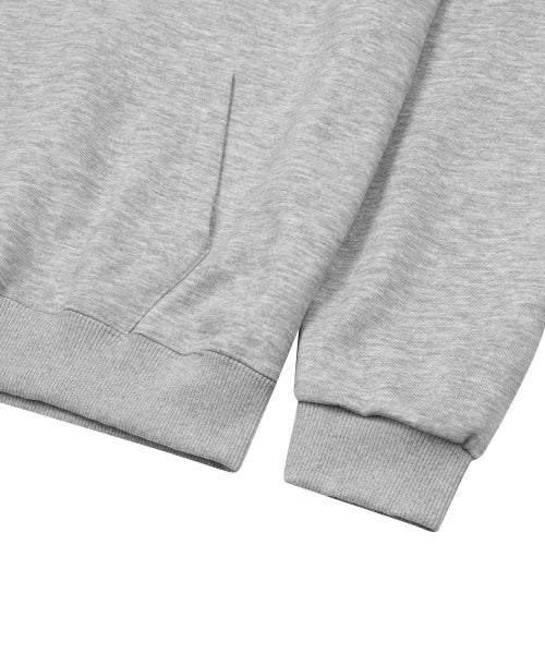 HOODIE TEE UNISEX - 2 COLORS GREY