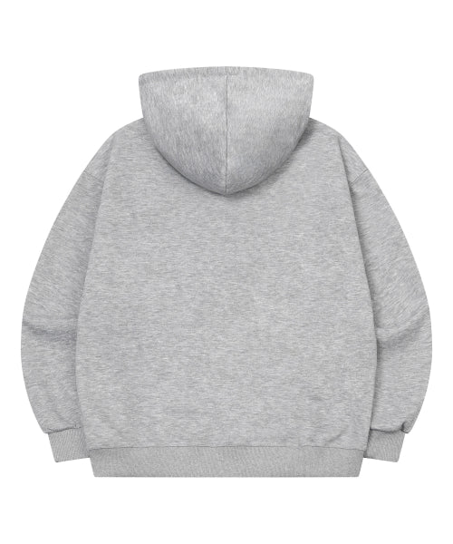 LOGO HOODIE TEE UNISEX - 2 COLORS BLACK