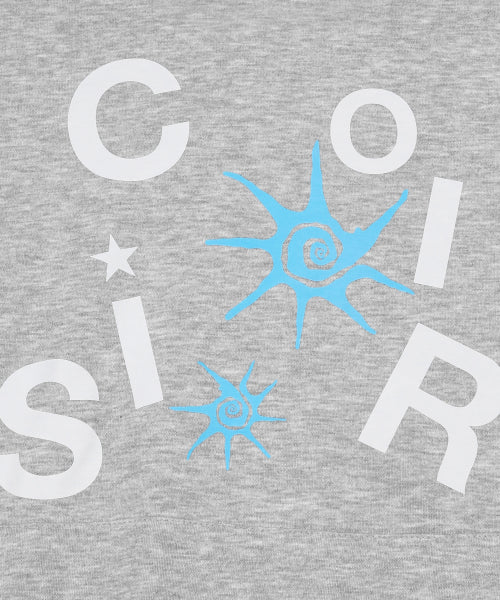 LOGO HOODIE TEE UNISEX - 2 COLORS BLACK