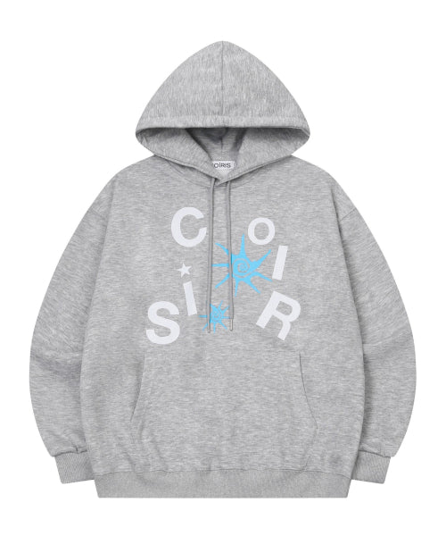 LOGO HOODIE TEE UNISEX - 2 COLORS BLACK