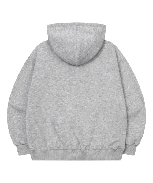 HOODIE TEE UNISEX - 2 COLORS GREY