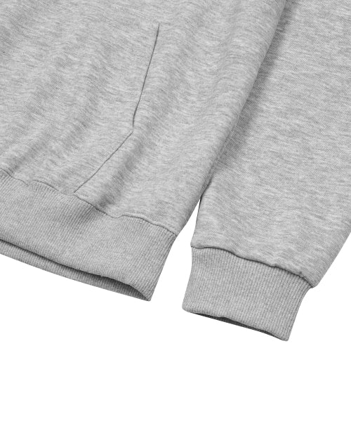 HOODIE TEE UNISEX - 2 COLORS GREY