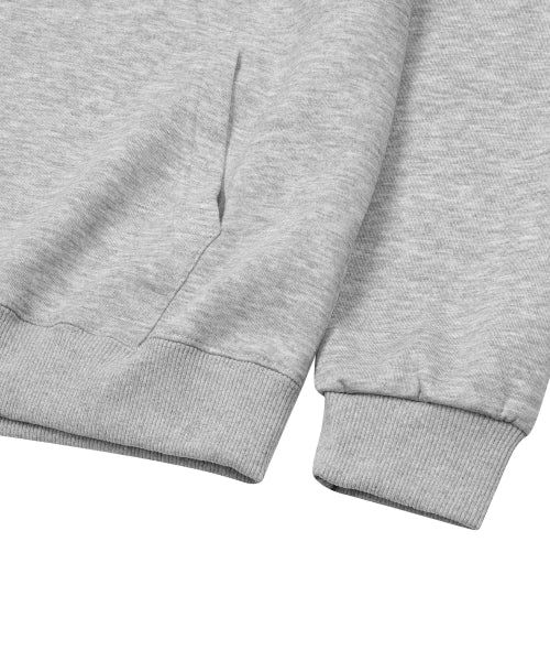 TEE LOGO HOODIE TEE UNISEX - 2 COLORS BLACK