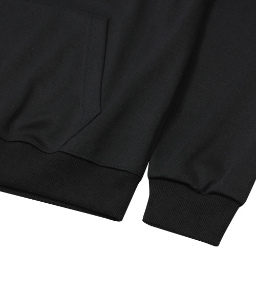 TEE LOGO HOODIE TEE UNISEX - 2 COLORS BLACK