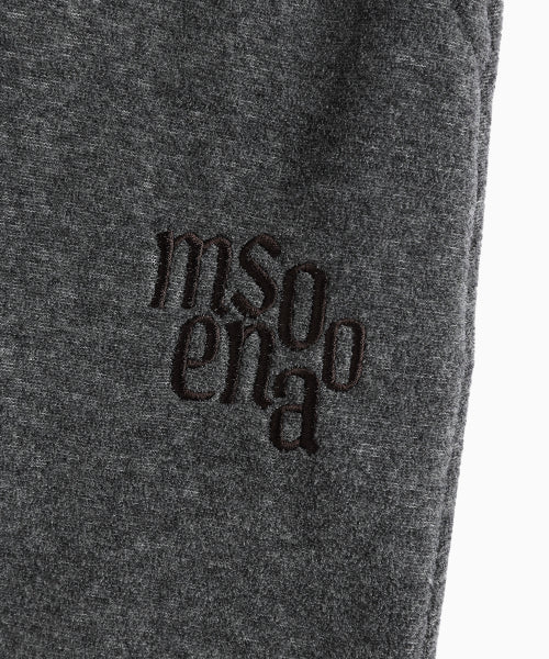 TERRY FLEECE LONG SKIRT - 3 COLORS CHARCOAL