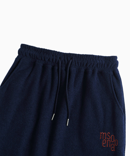 TERRY FLEECE LONG SKIRT - 3 COLORS NAVY