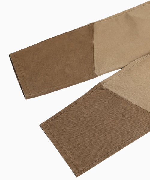 POCKET POINT COTTON TRACK PANTS - 2 COLORS BROWN