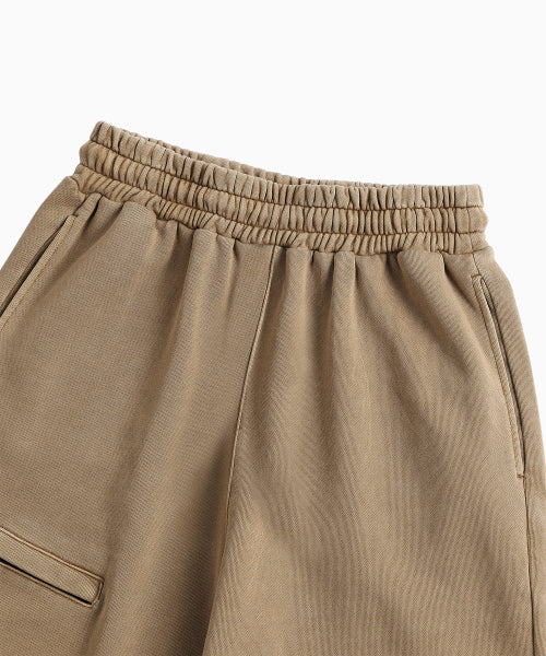 POCKET POINT COTTON TRACK PANTS - 2 COLORS BROWN