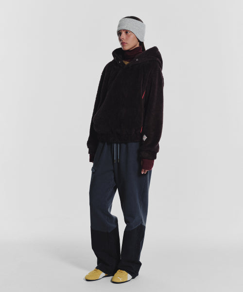 POCKET POINT COTTON TRACK PANTS - 2 COLORS CHARCOAL