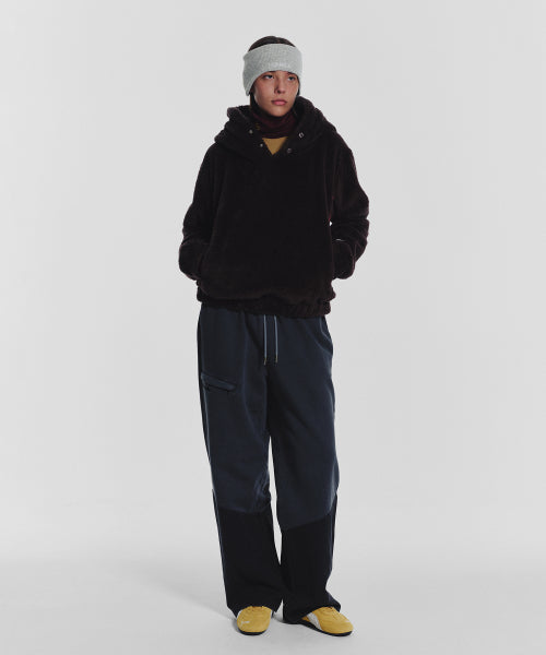 POCKET POINT COTTON TRACK PANTS - 2 COLORS CHARCOAL