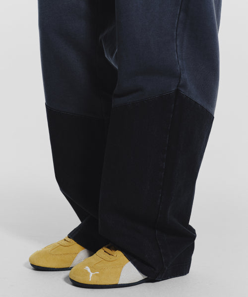 POCKET POINT COTTON TRACK PANTS - 2 COLORS CHARCOAL