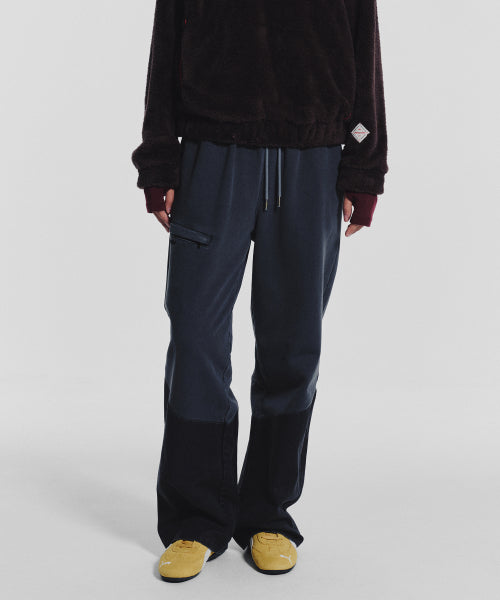 POCKET POINT COTTON TRACK PANTS - 2 COLORS CHARCOAL