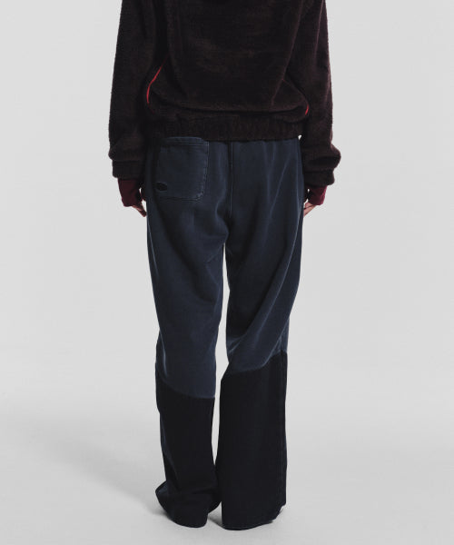 POCKET POINT COTTON TRACK PANTS - 2 COLORS CHARCOAL